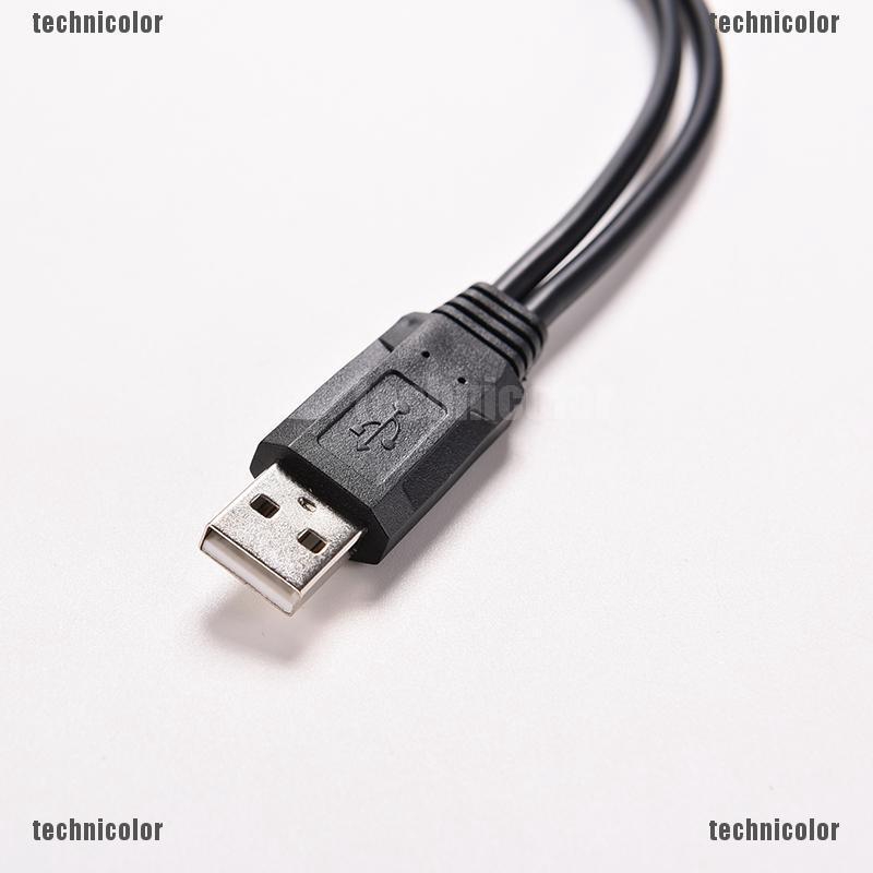 Cáp Chia Chữ Y Chuyển Đổi USB 2.0 A Male Sang 2 Dual USB Female