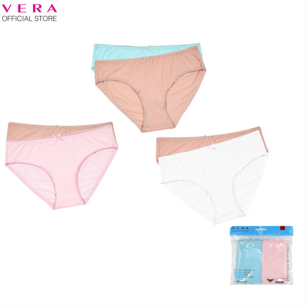 Đồ lót của phụ nữ Combo 10 quần lót nữ cotton Vera 7166