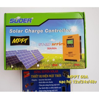 Điều khiển sạc năng lượng mặt trời MPPT 60A Model ST-MP60 Suoer