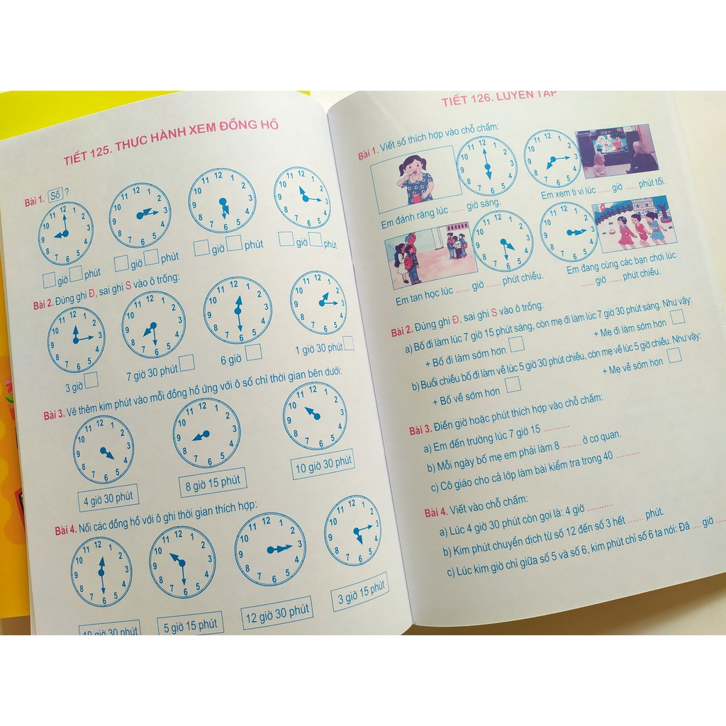 Sách - Vở Bài Tập Toán Nâng Cao Lớp 2 Tập 1+2