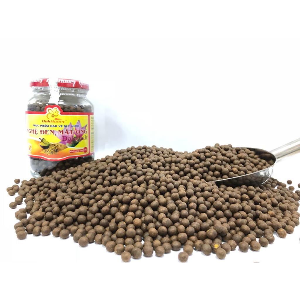 NGHỆ ĐEN MẬT ONG DAKHONEY HỘP 200G