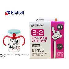 Ống hút thay thế cho cốc tập uống Richell