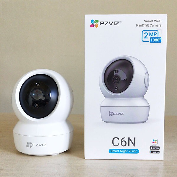 Camera WiFi Trong Nhà Ezviz C6N TY2 C6W 2MP 1080P / 4MP 2K Siêu Net - Xoay 360 độ ...