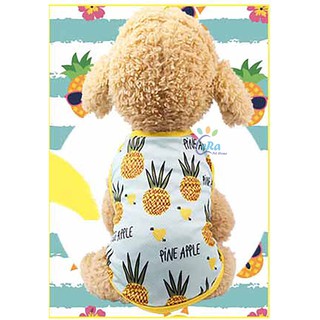 Áo Thun Trái Dứa Cute Cho Thú Cưng (Áo 031)