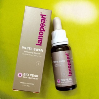 Serum dưỡng trắng, mờ thâm nám da White Swan Lanopearl 25ml <Date 09/2023>