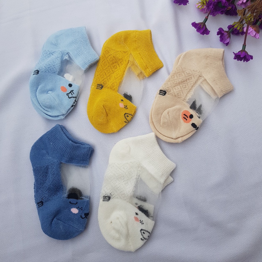 Sét 5 đôi tất lưới cho bé