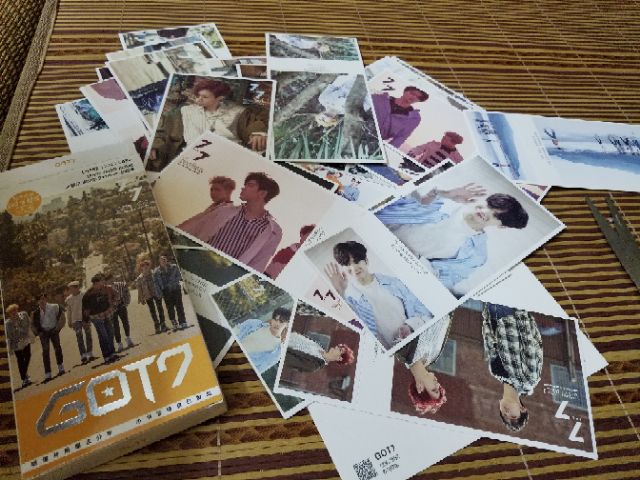 [GOT7] POSTCARD 180 tấm Lullaby, Miracle GOT7