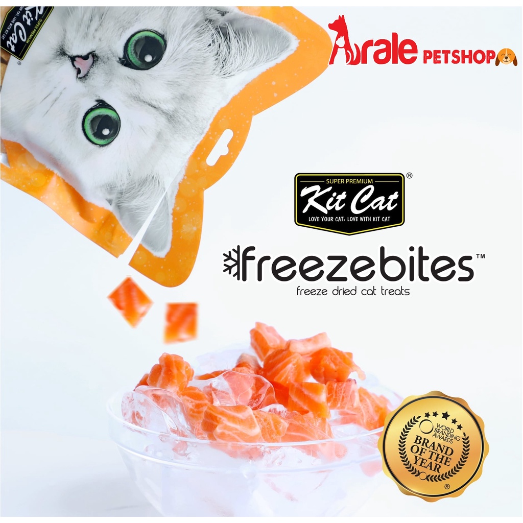 SNACK SẤY KHÔ FREEZE BITES CHO MÈO, BÁNH THƯỞNG CHO MÈO