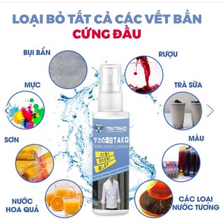 [Hàng Nhập Khẩu] Nước tẩy trắng ,tẩy mốc ố vàng quần áo giày dép thần thánh TaKo Hot Sale 50%