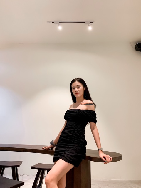 SALE 99K / Đầm nhún trễ vai Mia 2in1 | BigBuy360 - bigbuy360.vn