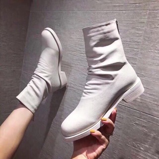Giày boot nhăn cổ fullbox