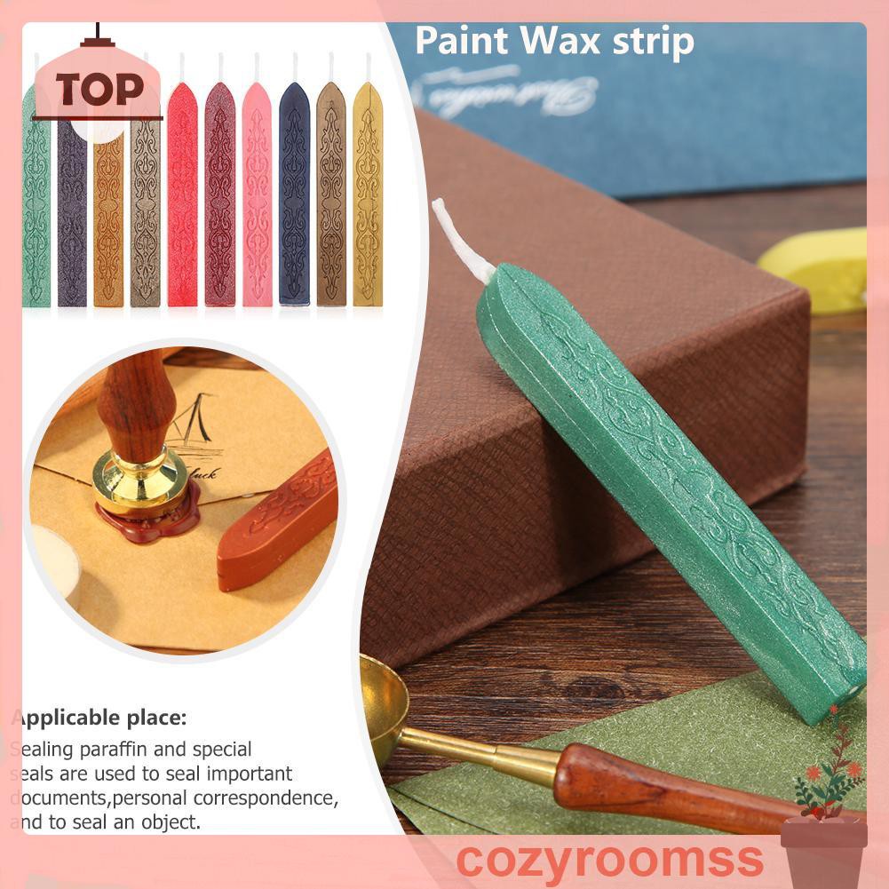Thanh Sáp Đóng Dấu Niêm Phong Thiệp Mời Chữ Phong Cách Retro Diy