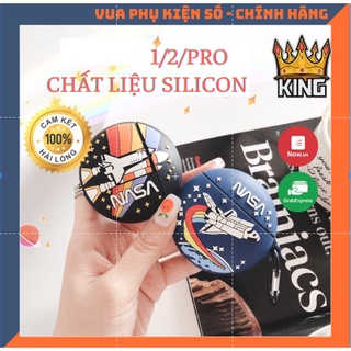 🚀🚀 Vỏ bảo vệ tai nghe airpod hình vũ trụ nasa độc nhất vô nhị  1&2, Pro ( hàng cao cấp loại xịn dầy dặn )
