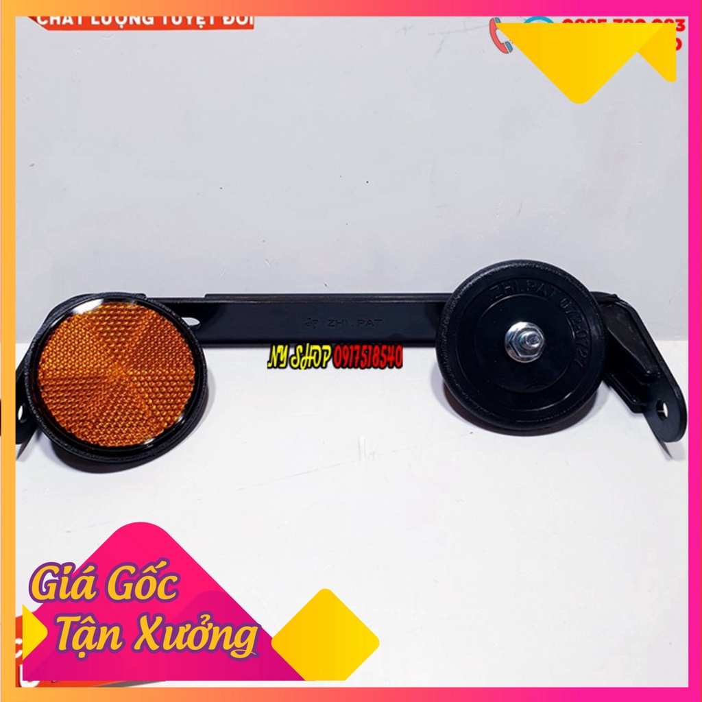 ĐÈN PHẢN QUANG (MẮT MÈO) ZHIPAT GẮN ĐUÔI BIỂN SỐ CHO MỌI LOẠI XE  (Ảnh Sp thật)