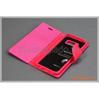 Bao da thời trang Samsung Galaxy S8/ G950 (Hiệu GOOSPERY, CANVAS DIARY)