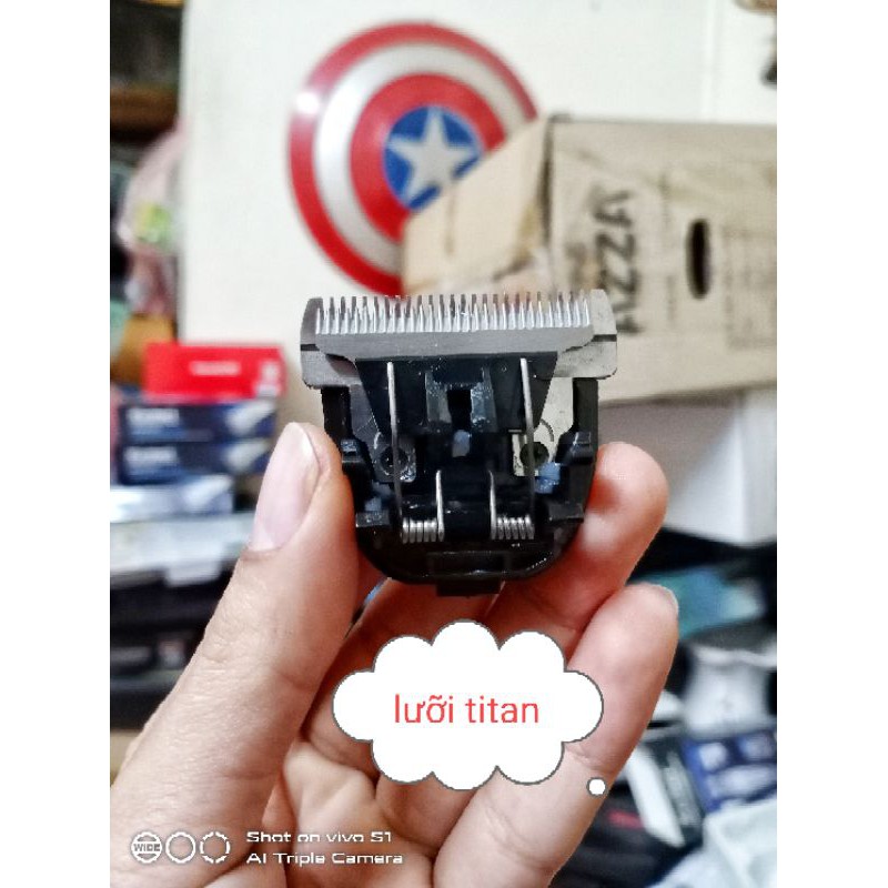 lưỡi tông đơ  HUERBO b60 titan cao cấp