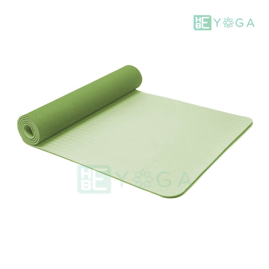 Thảm Yoga TPE Relax Hebeyoga Eco 6mm 2 lớp (Tặng kèm Túi đựng + dung dịch vệ sinh thảm)