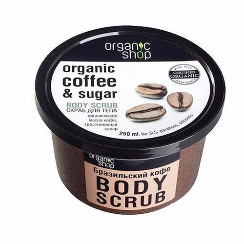 Tẩy Tế Bào Chết Toàn Thân Organic Shop Organic Coffee & Sugar Body Scrub 250gTẩy tế bào chết cơ thể