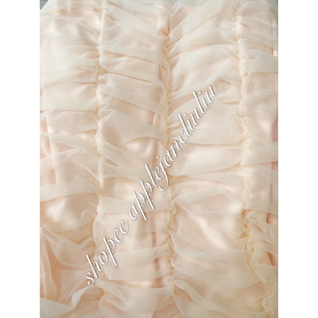 sẵn JANE'S Đầm voan lưới xếp nhún cổ tích viền bèo nhỏ ôm body tôn dáng HÀNG QUẢNG CHÂU chất đẹp J0040 kèm ảnh khách | BigBuy360 - bigbuy360.vn