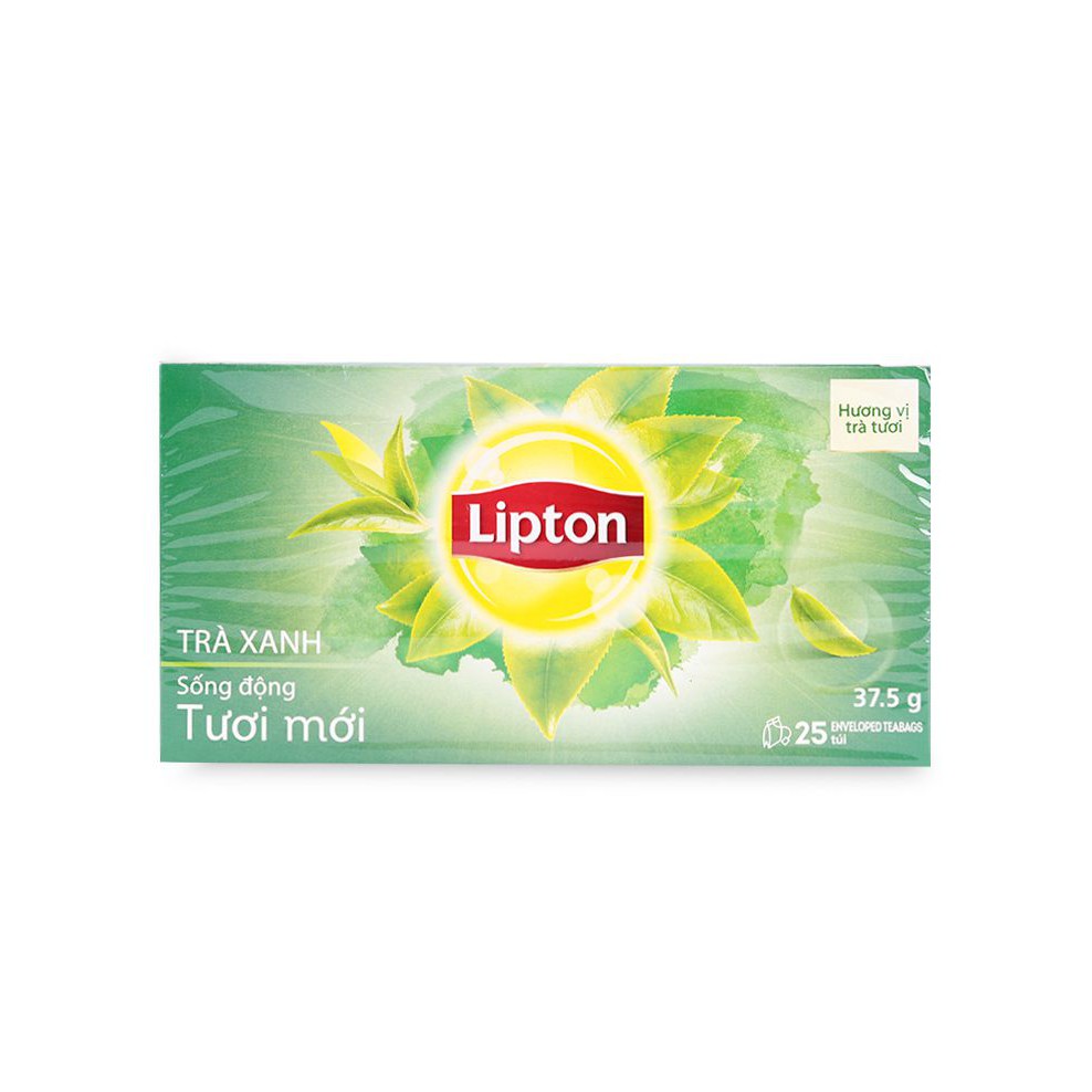 Hộp 25 Gói Lipton Trà Xanh 25x1.5g | BigBuy360 - bigbuy360.vn