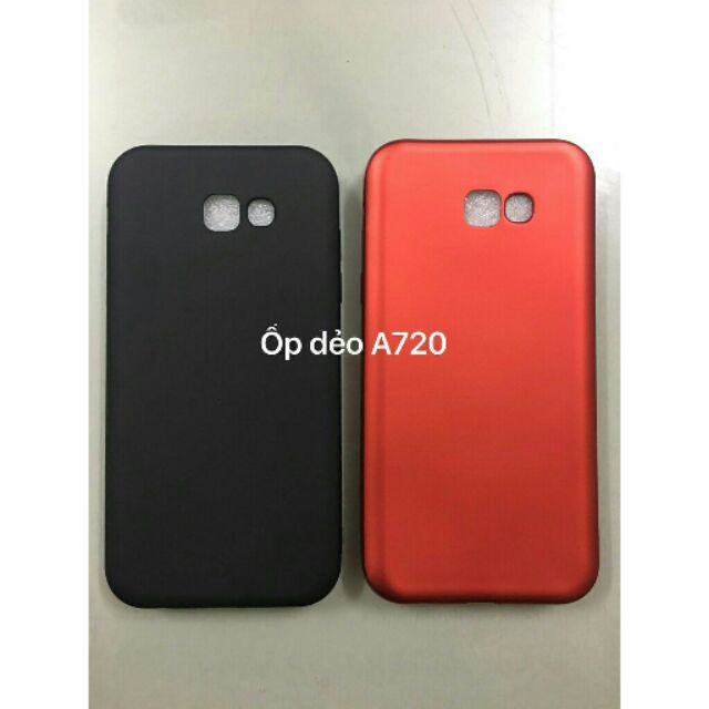 Ốp dẻo màu samsung A720