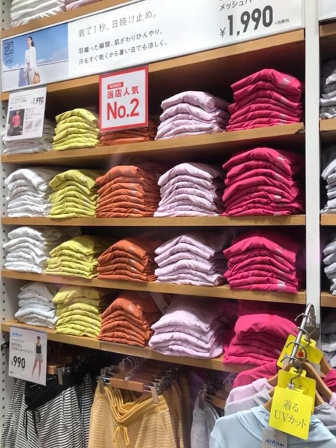 Áo chống nắng Uniqlo UV cut airism | BigBuy360 - bigbuy360.vn