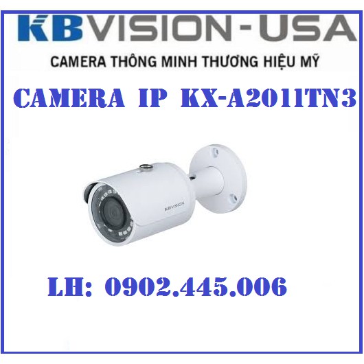 KX-A2011TN3 + nguồn,Camera IP 2MP Chip Sony