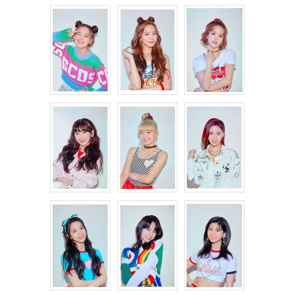 [Ép Lụa] Lomo Card 45 Ảnh NiziU - Make you happy