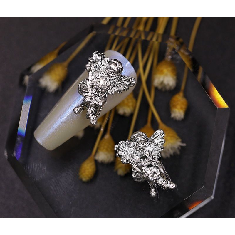 charm nơ nơ trang trí móng, phụ kiện trang trí nail
