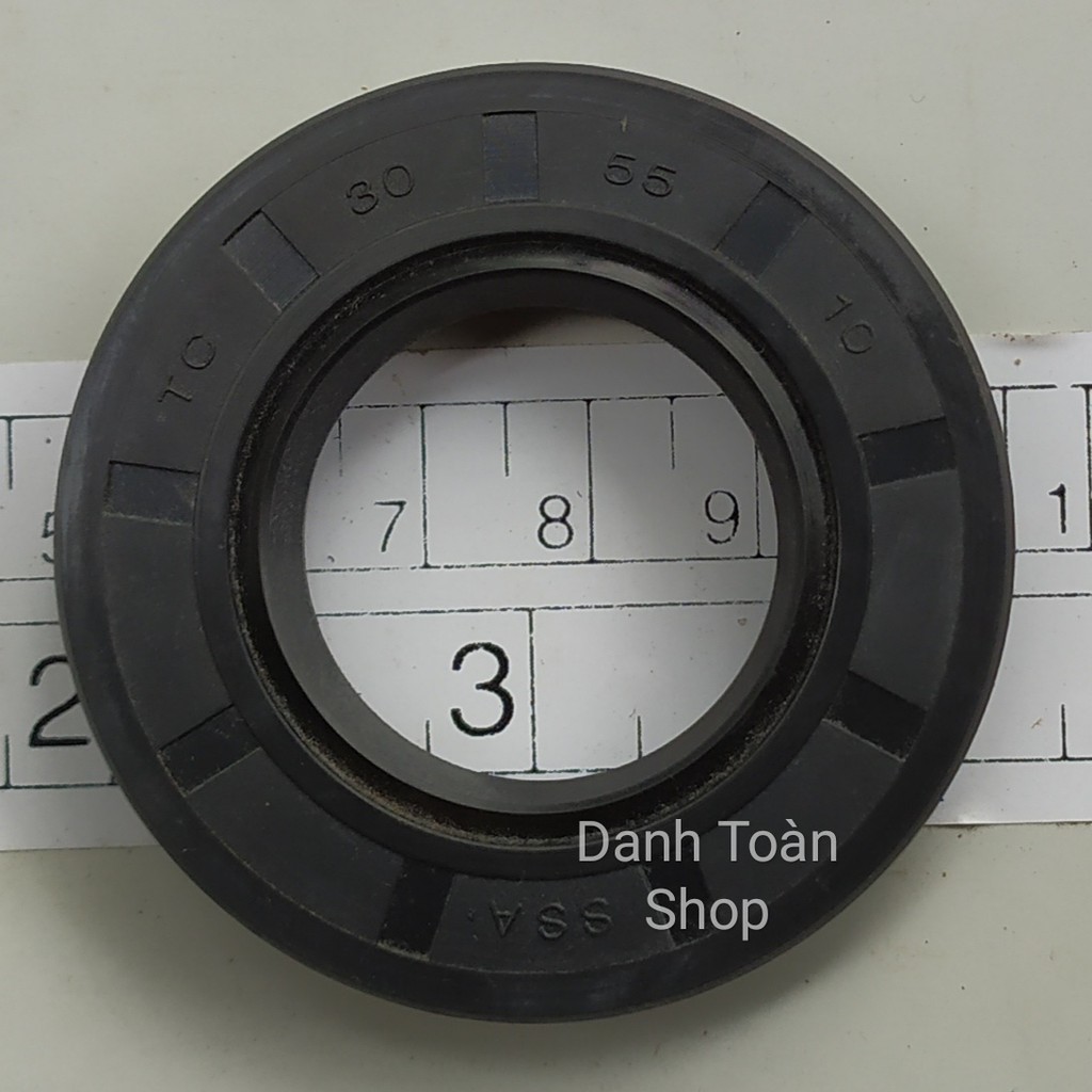 Phốt Nhớt 55mm đường kính ngoài, đường trong các cỡ 30mm, 32mm, 35mm,