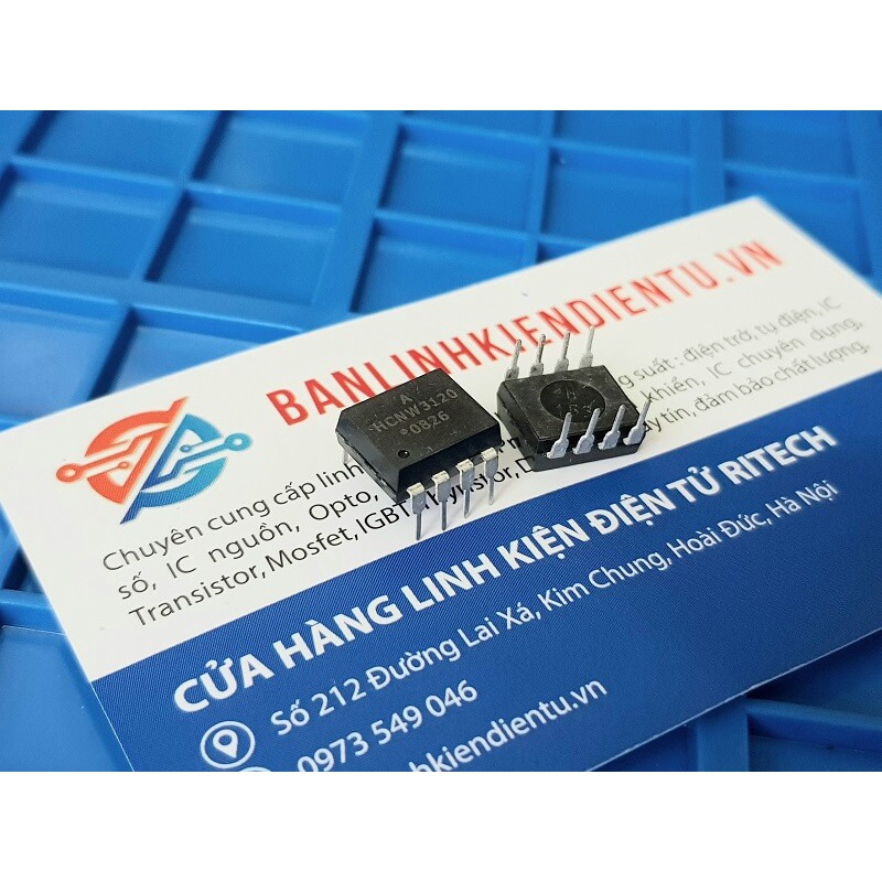 [COMBO 2 CHIẾC] HCNW3120 DIP8 Photo-Transistor