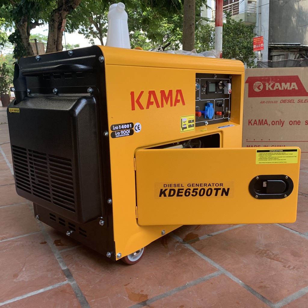 Máy Phát Điện Chạy Dầu 5Kw Kama 6500TN