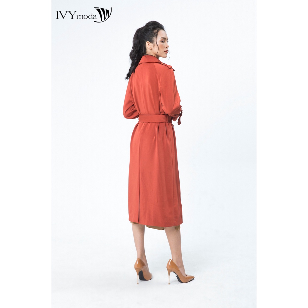 Áo khoác nữ cổ giắc lăng IVY moda MS 71B7664