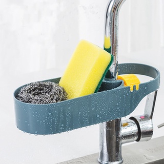 Giá treo cọ chà xoong nồi gắn vào vòi nước tiện dụng