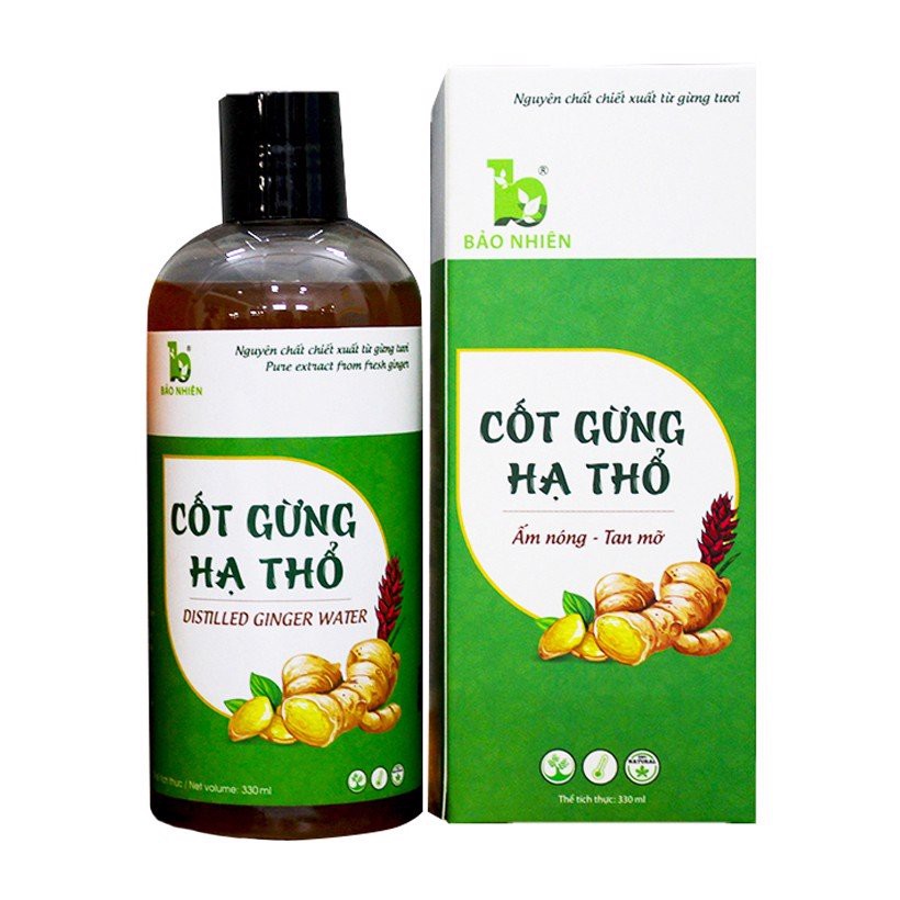 Cốt gừng hạ thổ Bảo Nhiên 330ml