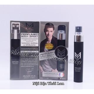 01 Nước Hoa Nam MARIO MAURER FOR HIM Thái Lan 20ml