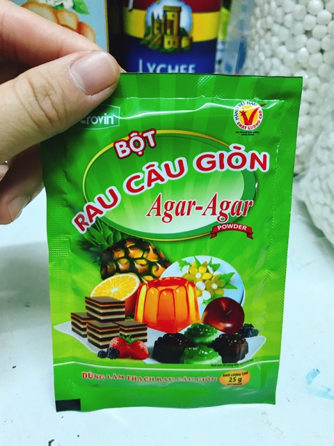 Bột rau câu giòn Hoàng Yến gói 25g (10 gói) | BigBuy360 - bigbuy360.vn