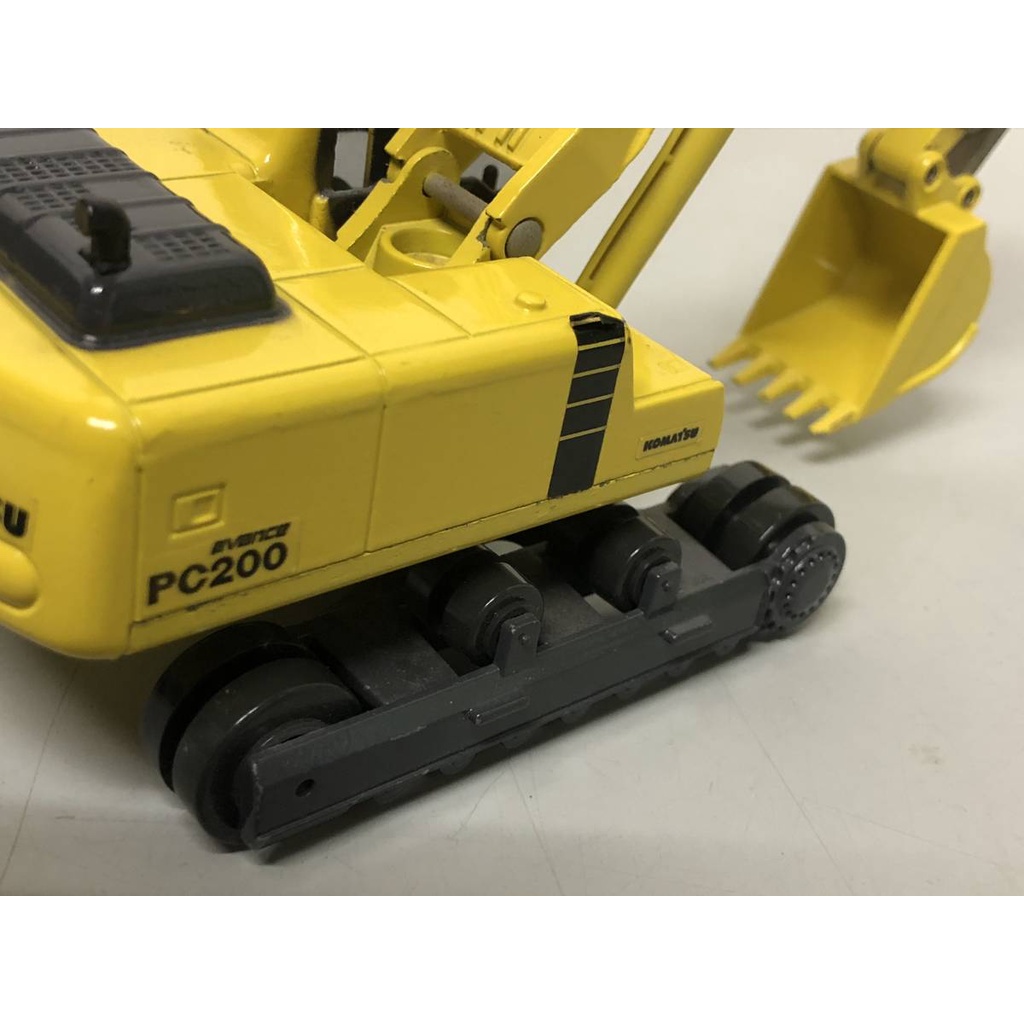 Máy đào bánh xích Komatsu PC200-6 Avance K004 POWER SHOVEL 1/43 Scale - Made in Japan Chính hãng năm 1995