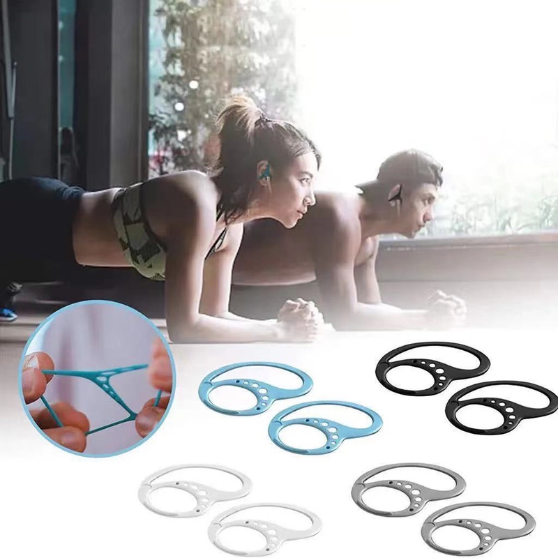 Set 2 Giá Đỡ Tai nghe không dây Bằng Silicon Chống Rơi Tiện Dụng