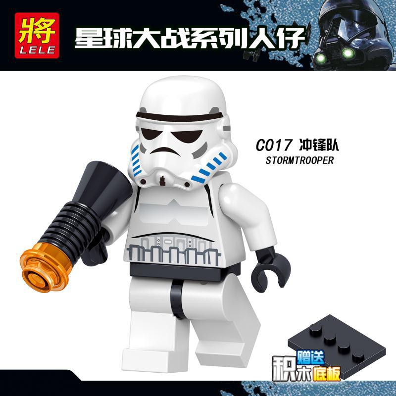 Minifigures Các Mẫu Nhân Vật Trong Star Wars Darth Vander Han Solo Lele C015 C016 C017 C018 C019 C020 C021 C022