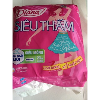 Băng vệ sinh Diana mỏng không cánh