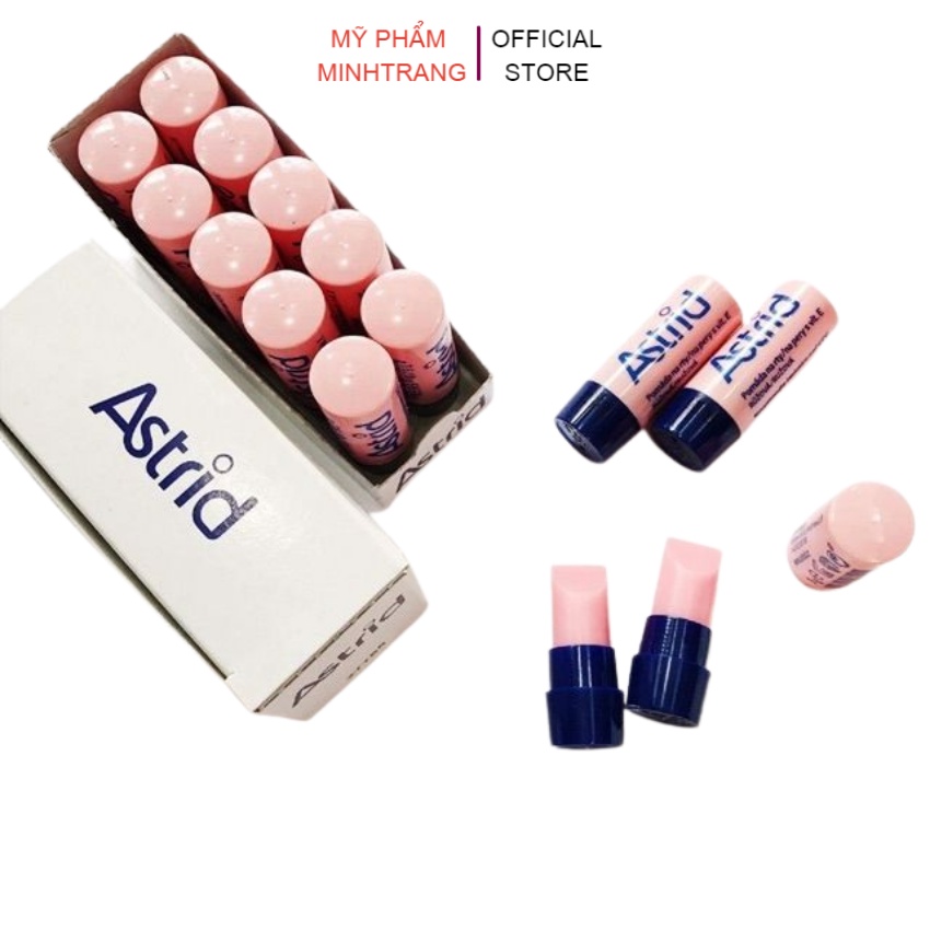 Son dưỡng môi mỡ hươu Astrid mini giàu độ ẩm và dưỡng chất,tái tạo môi giúp môi mềm mịn,căng mướt,tràn đầy sức sống