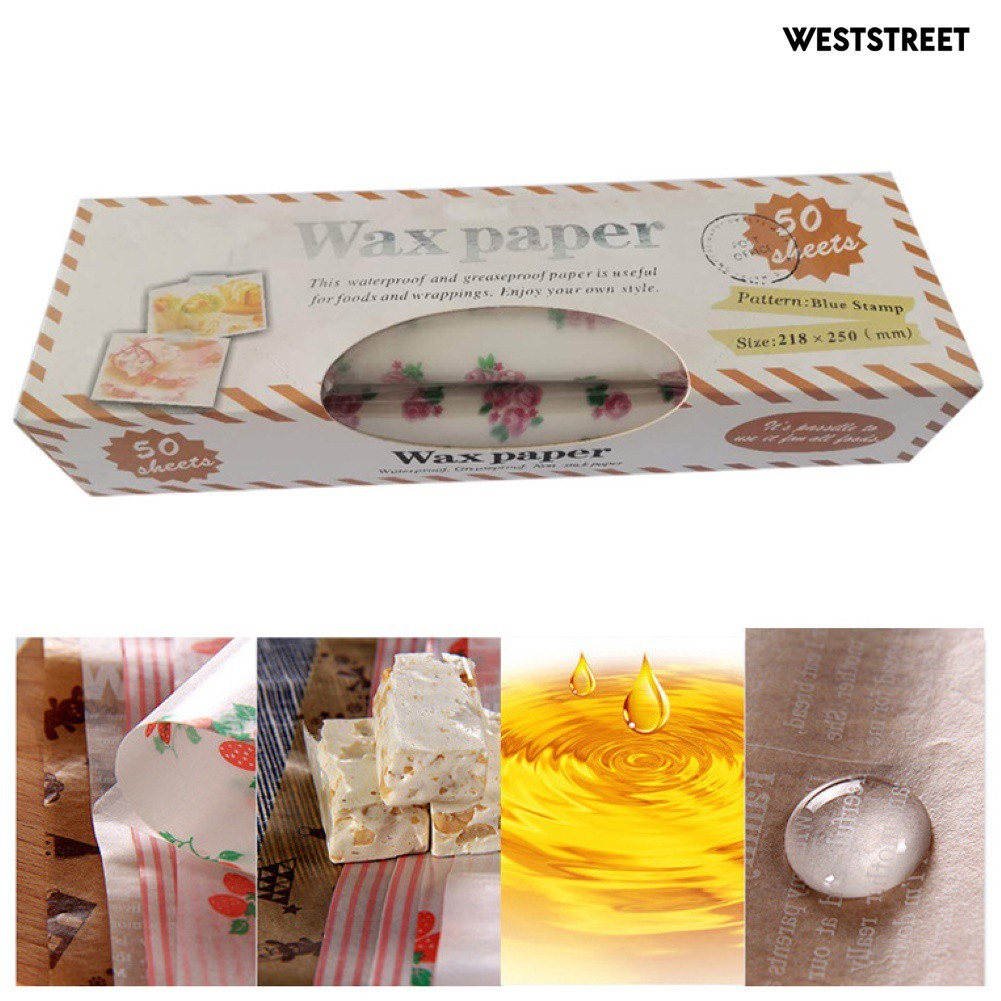 Cake  Non Stick Food Wax Paper Cooking Baking Wrap