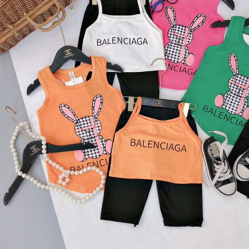 Xả Bộ thỏ ba lỗ 3 chi tiết bé gái