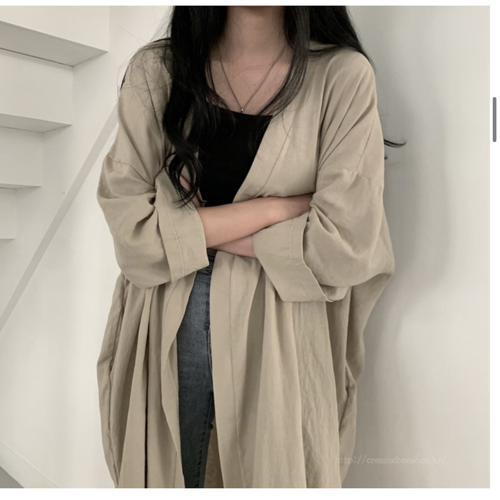 Áo khoác xô Hàn Quốc dáng dài (Caamhouse) | Ảnh thật ở cuối | BigBuy360 - bigbuy360.vn