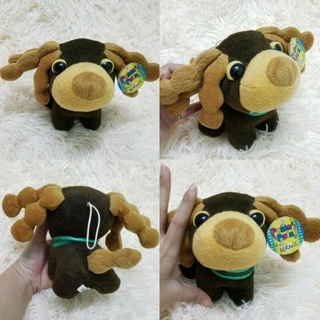 gấu bông The Dog con chó đầu to size lớn và móc khoá
