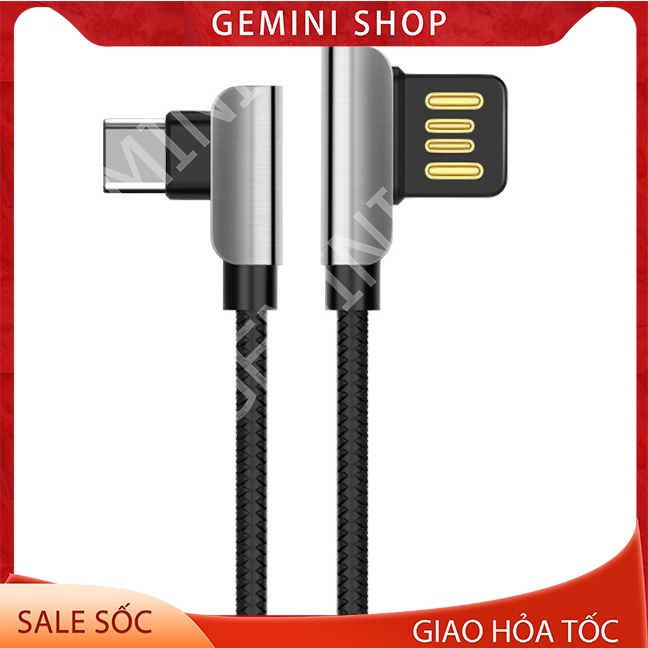 Cáp sạc IPMicro USB Type C 1,2m hỗ trợ sạc nhanh truyền dữ liệu HOCO U42