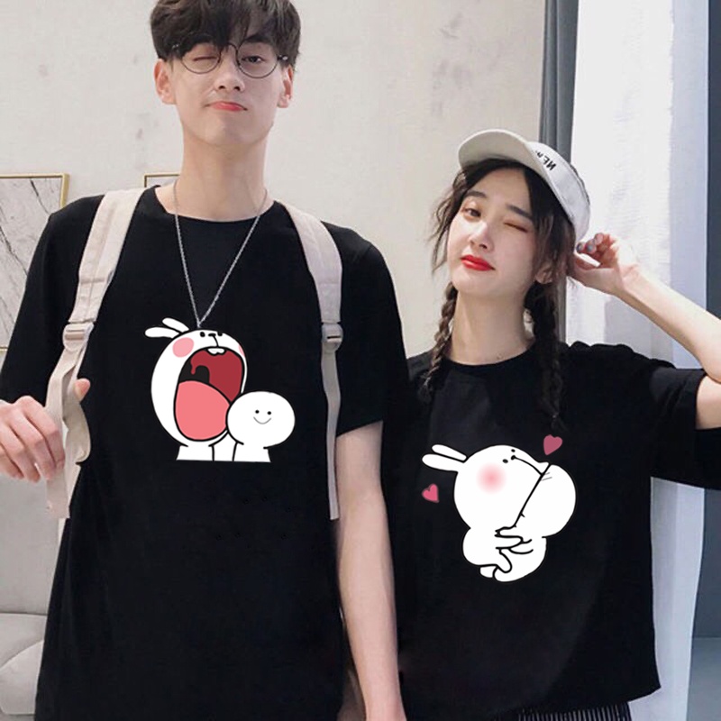 Áo cặp đôi chibi tình yêu cá tính