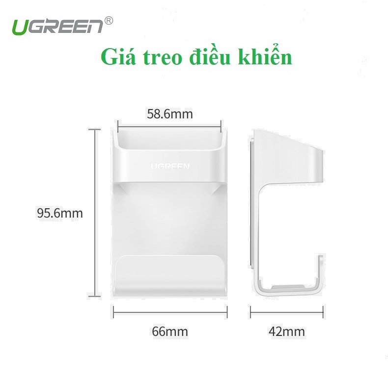 Giá treo điều khiển từ xa của UGreen dán tường