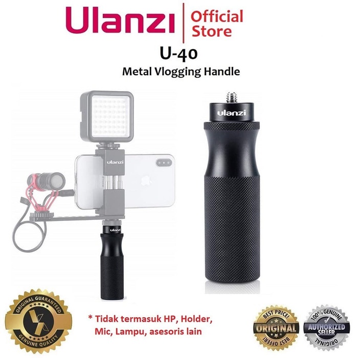 Tay cầm ổn định máy ảnh ulanzi u-40 bằng kim loại cho điện thoại thông minh | BigBuy360 - bigbuy360.vn